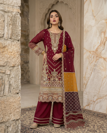 PARISA - ZO-27 - MAROON